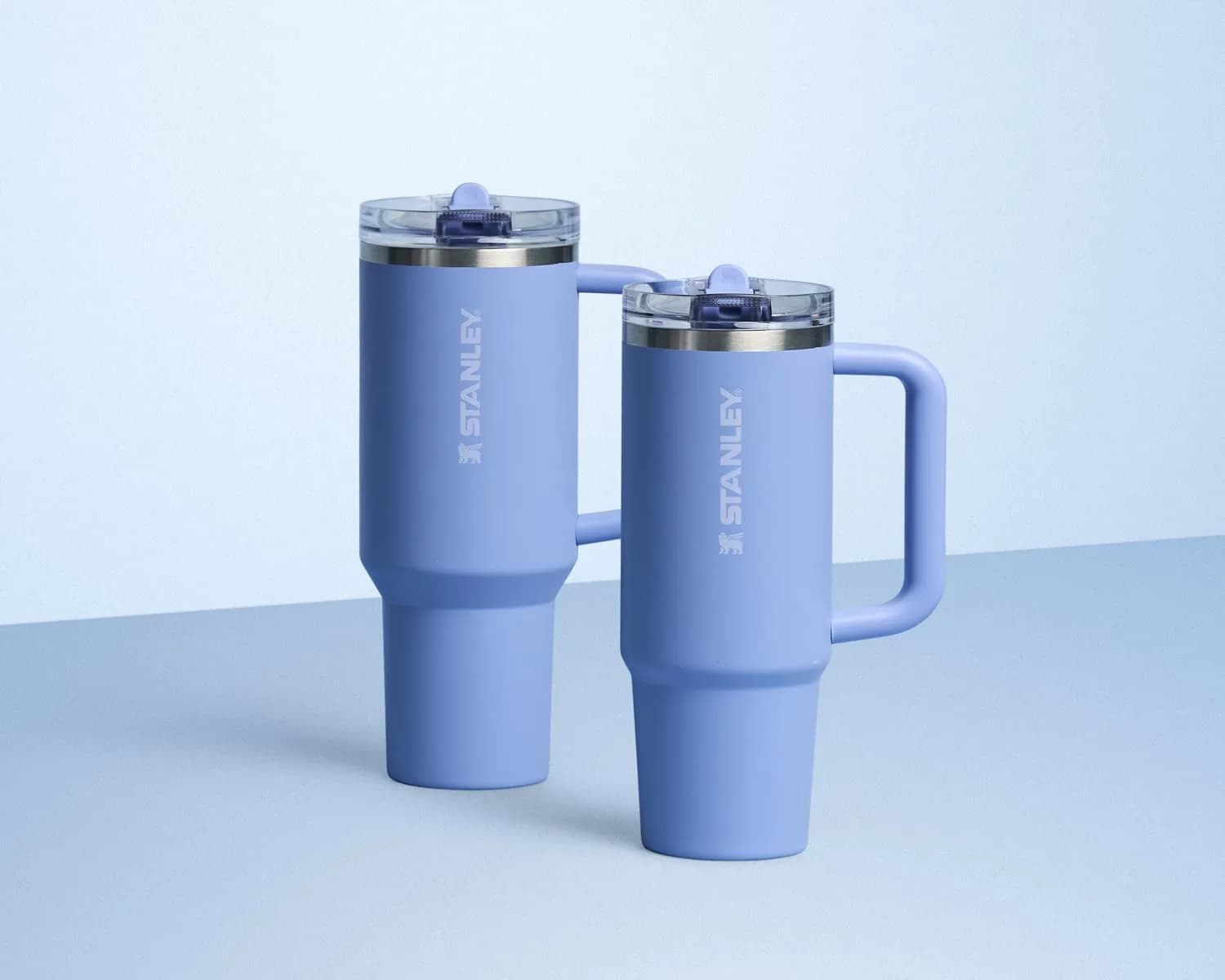 STANLEY Quencher ProTour Flipstraw Tumbler 30 oz Hydrangea | Leakproof Insulated Stainless Steel Cup - view 4
