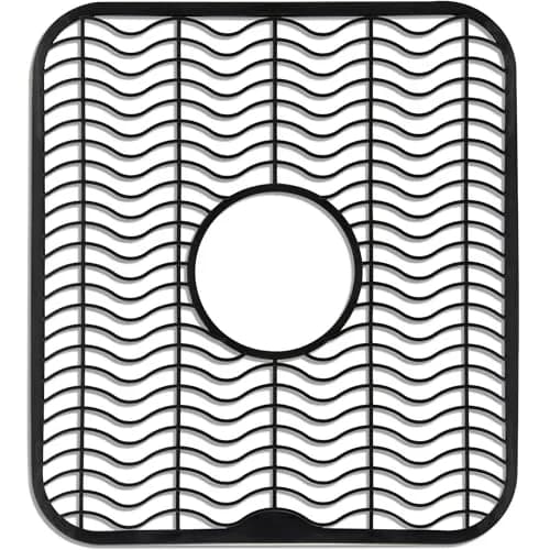 DecorRack Sink Protectors for Kitchen, Plastic 12" x 11" | Protect Sink from Damage & Scratches thumbnail 2