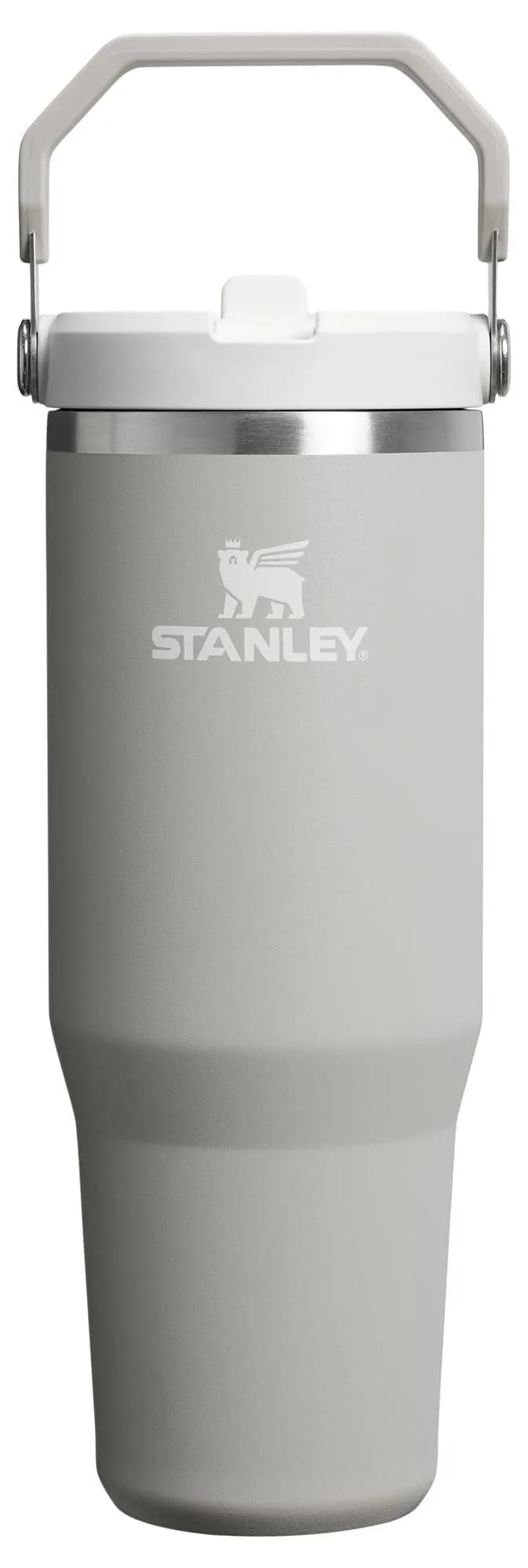 STANLEY IceFlow 2.0 Flip Straw Tumbler, 30 oz, Ash - Sip Faster, Spill Less - main product image