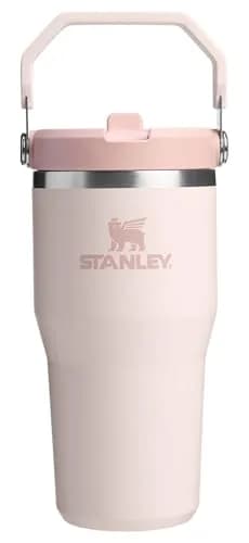 STANLEY IceFlow 2.0 Flip Straw Tumbler, 20 oz (590 ml) | Sip Faster, Spill Less — Rose Quartz 2.0 / 20 Ounces