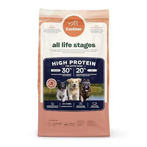 CANIDAE All Life Stages High Protein Dog Food 4 lb | Salmon & Ancient Grains for Active Dogs thumbnail 9