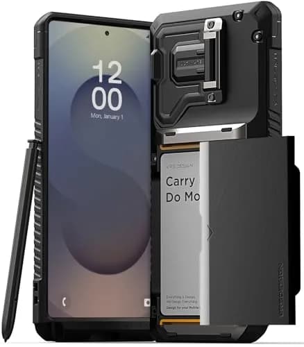 VRS DESIGN Damda Glide DuoGuard for Galaxy S25 Ultra Case (2025) | Heavy Duty Protection with Card Slot & Camera Cover thumbnail 1