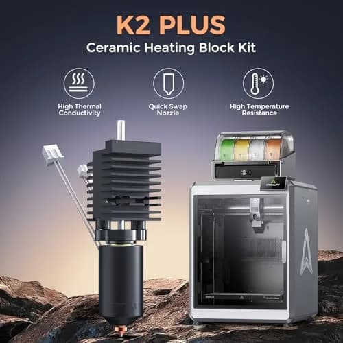 Creality K2 Plus Hotend Kit | All-Metal Integrated Design, 350°C High Temp, 600mm/s Speed thumbnail 2