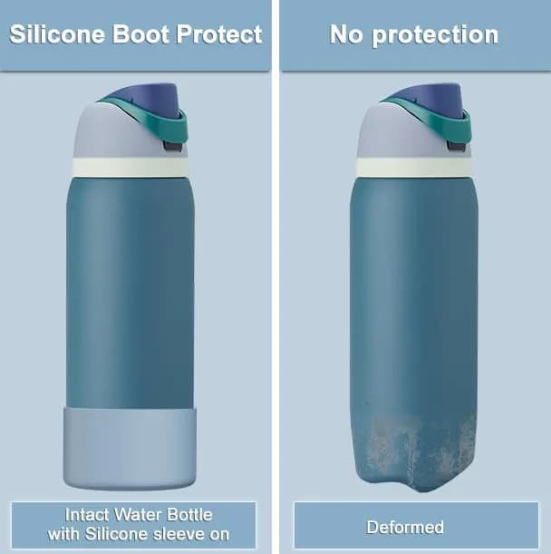 Affute Silicone Boot for Owala Water Bottle 24 oz (710 ml) | Protects Against Scratches & Dents thumbnail 6