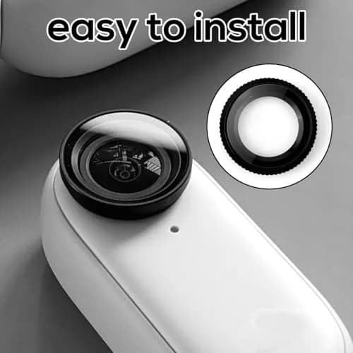 Gosknor Glass Lens Guards for Insta360 GO 3S | 2.2cm (0.87 inch) Protective Cover thumbnail 4