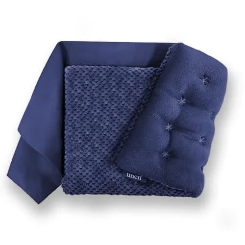 uncn Wide Microwave Heating Pad with Washable Cover 9.5 x 16in Microwavable | Soothing Warmth for Muscles & Cramps thumbnail 1