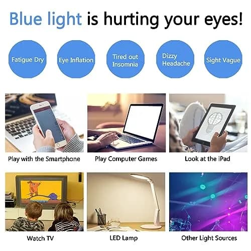 LJCZKA Oval Blue Light Blocking Glasses for Women Men | Retro Small Oval Frame, UV400 Protection, Clear Lens (Dark Brown) thumbnail 7