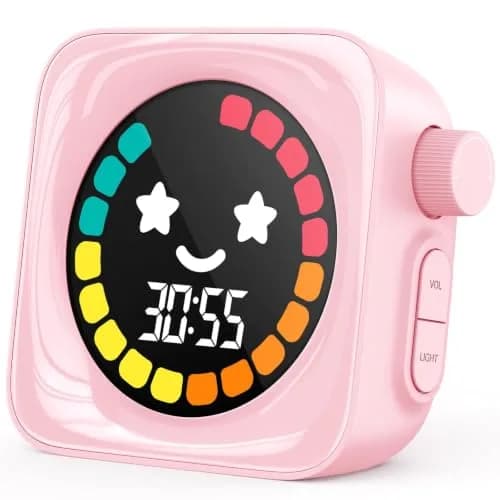 HAUKINIX Visual Countdown Timer for Kids, 99 Min Digital Classroom Timer with Colorful Display | ADHD Autism Study Time Management Tool thumbnail 1