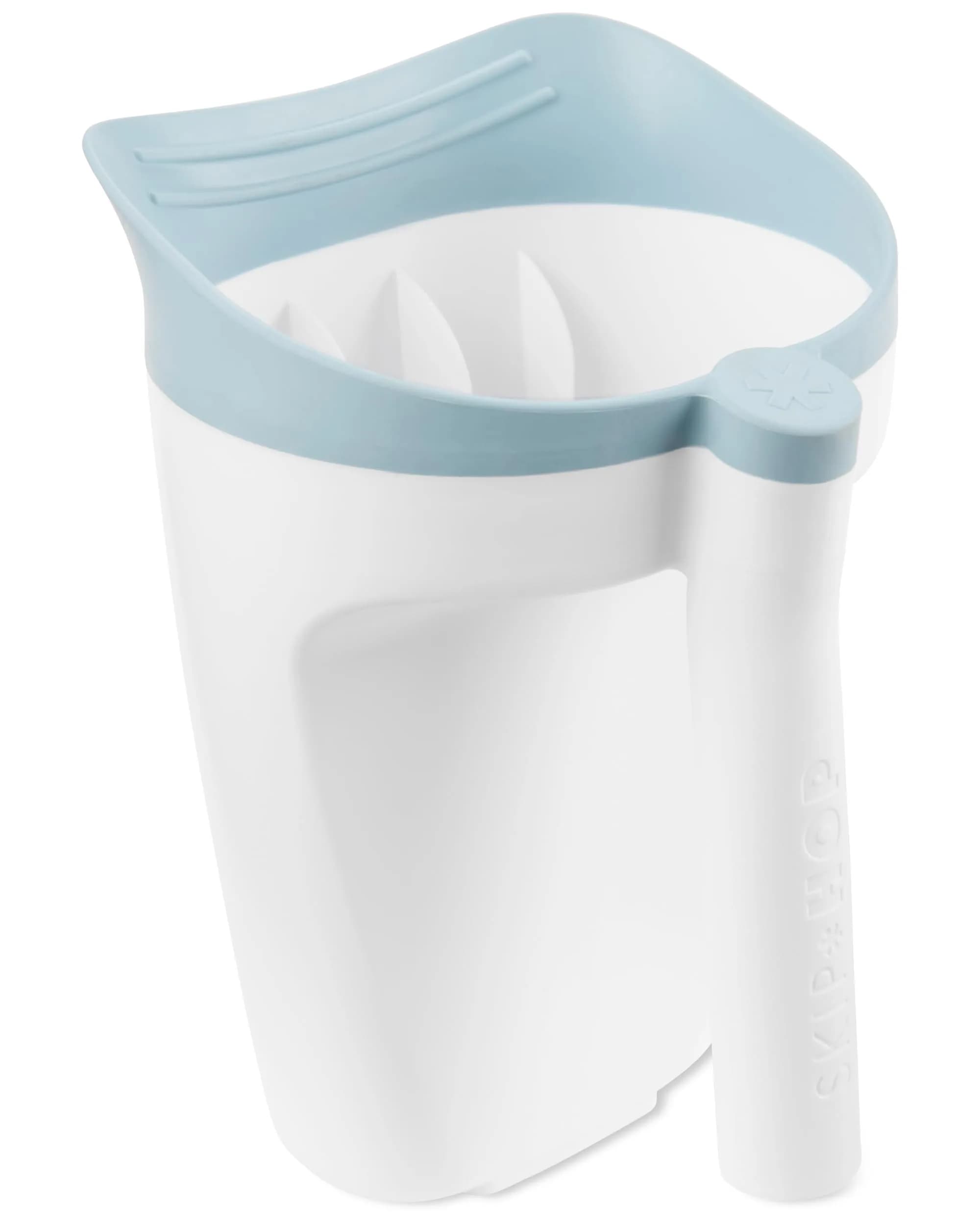 Skip Hop Moby Wave Tear-Free Bath Rinser Cup - White, Gentle on Eyes & Ears - main product image