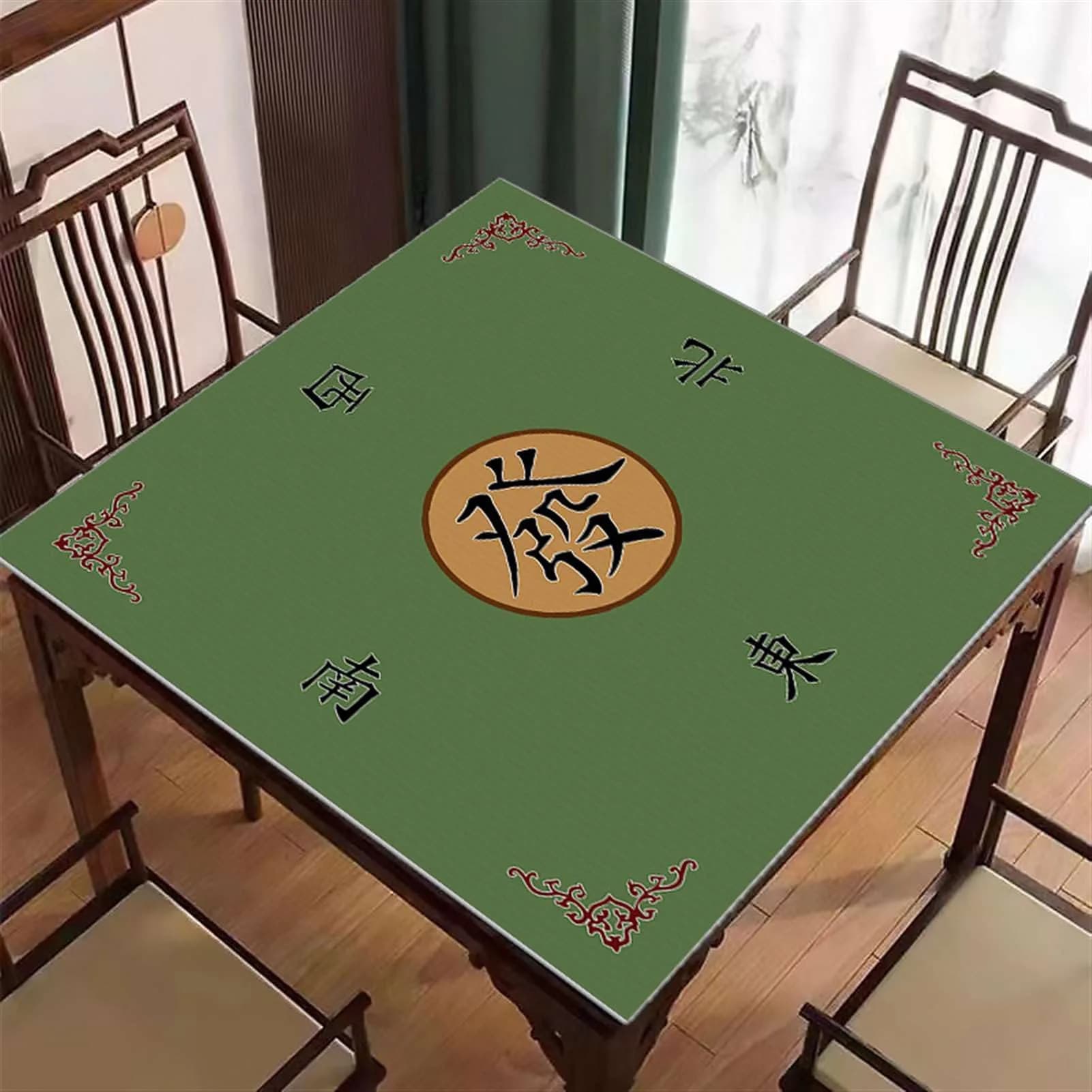 Icegrey Mahjong Table Cover 28" X 28" | Slip-Resistant, Noise-Reducing, Easy Storage — Style 2 / 30" X 30"