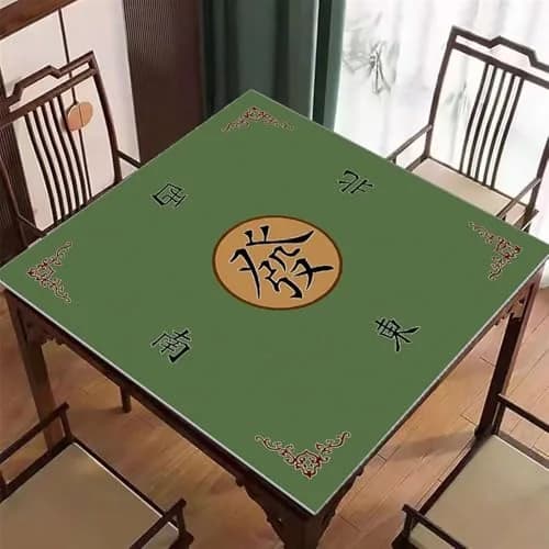 Icegrey Mahjong Table Cover 30" X 30" Style 2 | Slip-Resistant, Noise-Reducing, Easy Storage thumbnail 1