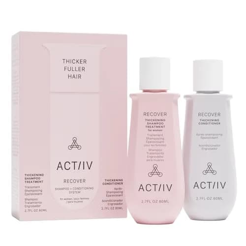 ACTIIV Recover Travel Duo for Women | Fuller Hair in 90 Days (5.4 Fl Oz) thumbnail 1