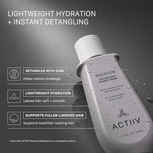 ACTIIV Recover Travel Duo for Women | Fuller Hair in 90 Days (5.4 Fl Oz) thumbnail 3