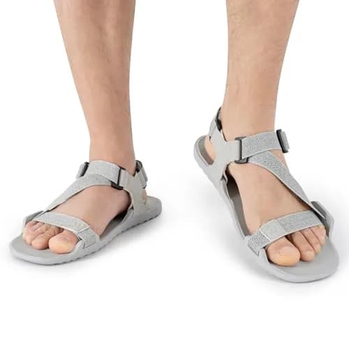 FEFELUIS Men's Wide Barefoot Sandals - Zero Drop Ultralight Trail Running Hiking Sandals | Size 8 Wide (27.5 cm) thumbnail 2