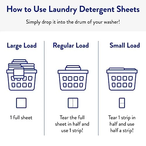 THE CLEAN PEOPLE Laundry Detergent Sheets Peppermint Scent 96 Count | Concentrated Formula, Recyclable Packaging thumbnail 6