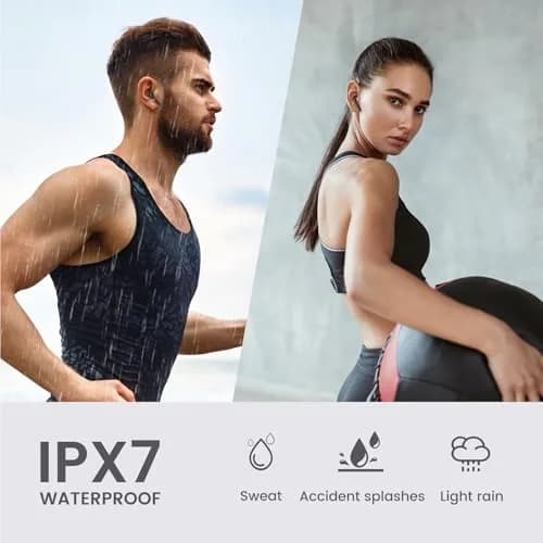 yobola T7Pro Wireless Earbuds with Charging Case, Bluetooth 5.4 Headphones, 25 Hours Playtime | IPX7 Waterproof thumbnail 6