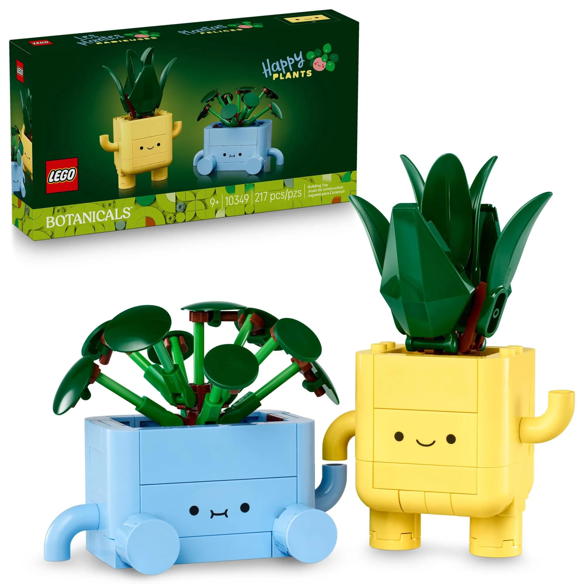 LEGO Happy Plants Building Toy Set for Kids Ages 9+, 217 Pieces | Educational STEM Learning Toy - main product image