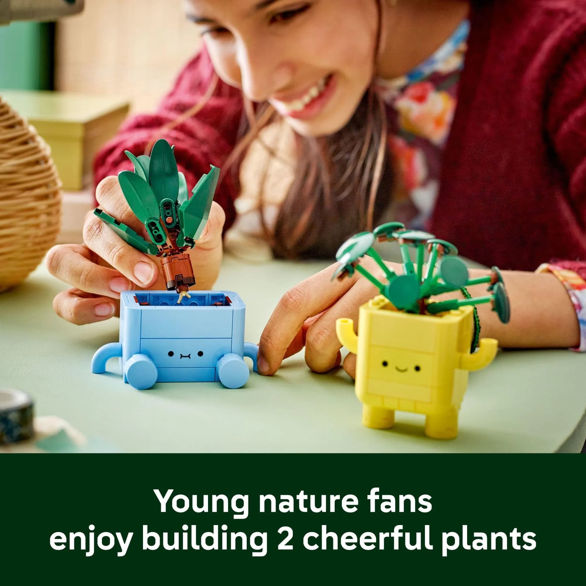 LEGO Happy Plants Building Toy Set for Kids Ages 9+, 217 Pieces | Educational STEM Learning Toy - view 3