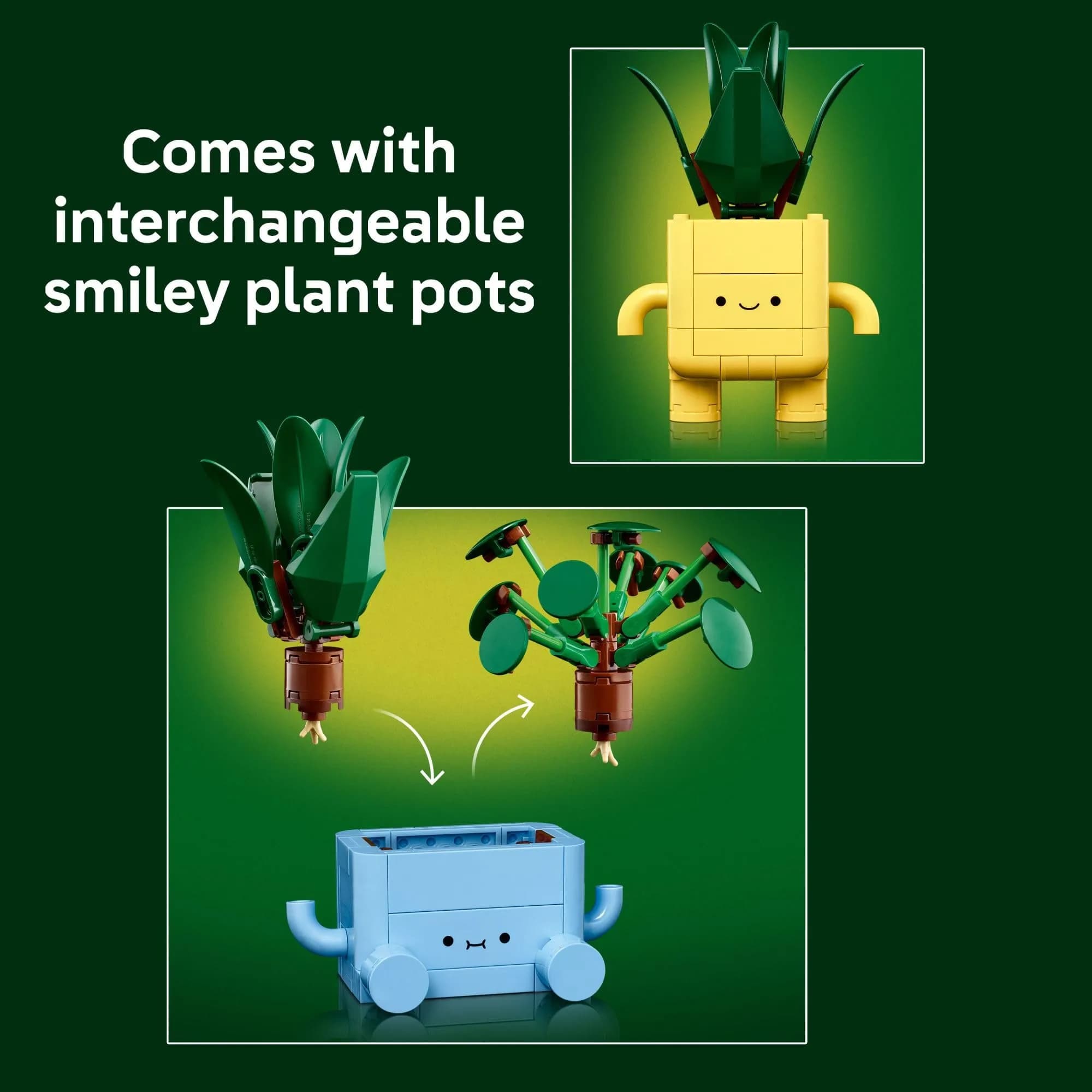 LEGO Happy Plants Building Toy Set for Kids Ages 9+, 217 Pieces | Educational STEM Learning Toy - view 5