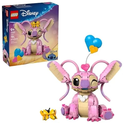 LEGO Disney Angel Lilo & Stitch Toy - Room Decor & Building Set for Kids 9+ | 784 Pieces thumbnail 1