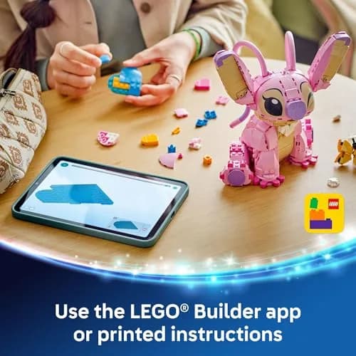 LEGO Disney Angel Lilo & Stitch Toy - Room Decor & Building Set for Kids 9+ | 784 Pieces thumbnail 6
