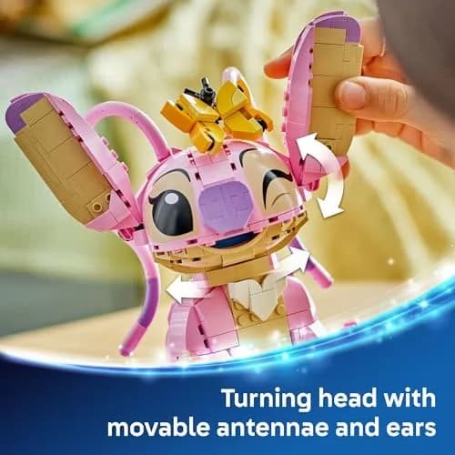 LEGO Disney Angel Lilo & Stitch Toy - Room Decor & Building Set for Kids 9+ | 784 Pieces thumbnail 4