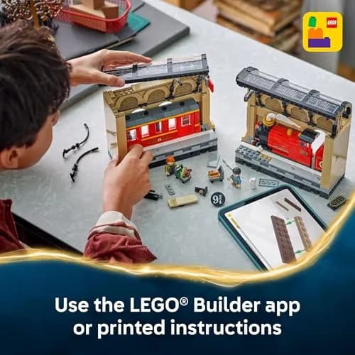 LEGO Harry Potter Book Nook: Hogwarts Express Building Set - Bedroom Shelf Decor for Kids 10+ | Magical Wizarding Scene thumbnail 6