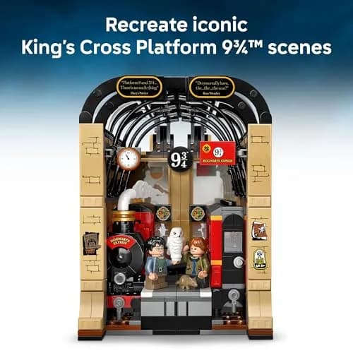 LEGO Harry Potter Book Nook: Hogwarts Express Building Set - Bedroom Shelf Decor for Kids 10+ | Magical Wizarding Scene thumbnail 3