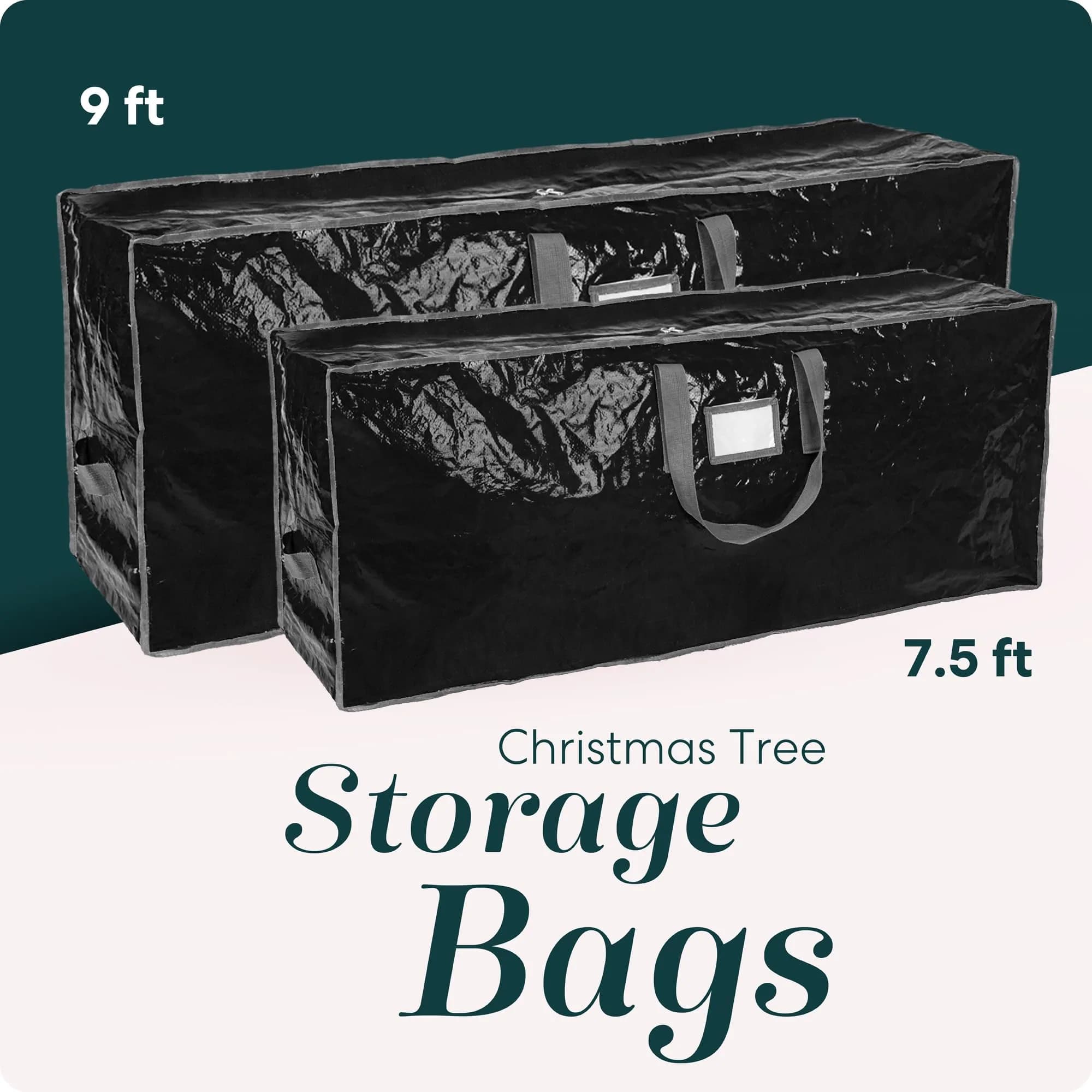 Handy Laundry Christmas Tree Storage Bag 9 Ft Heavy Duty Waterproof | Protects Against Dust, Moisture, and Pests - view 3