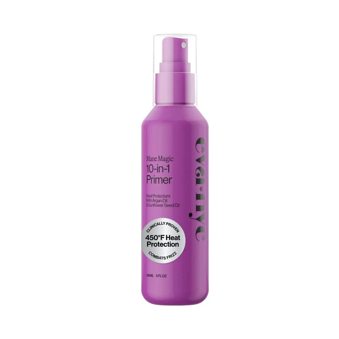 EVA·NYC Mane Magic 10-in-1 Heat Protectant Primer 177ml (5.9 fl oz) | Protects Hair from Heat Up to 450°F