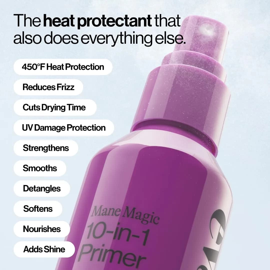 EVA·NYC Mane Magic 10-in-1 Heat Protectant Primer 177ml (5.9 fl oz) | Protects Hair from Heat Up to 450°F - view 2