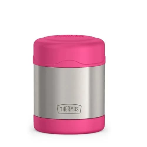 THERMOS Kids Food Jar 10oz Pink | Keeps Food Hot or Cold for Hours, BPA-Free thumbnail 1