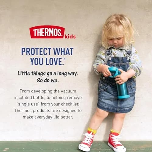 THERMOS Kids Food Jar 10oz Pink | Keeps Food Hot or Cold for Hours, BPA-Free thumbnail 7