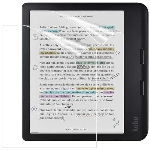 Caweet Screen Protector for Kobo Libra Colour 7" | Anti-Glare Matte Cover (70-120c) thumbnail 1
