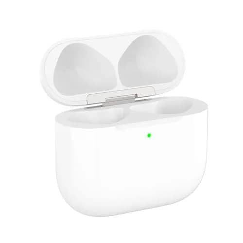 Donatof Wireless Charging Case for AirPods 4th Generation, USB-C Port Replacement, 680mAh Battery | White thumbnail 1