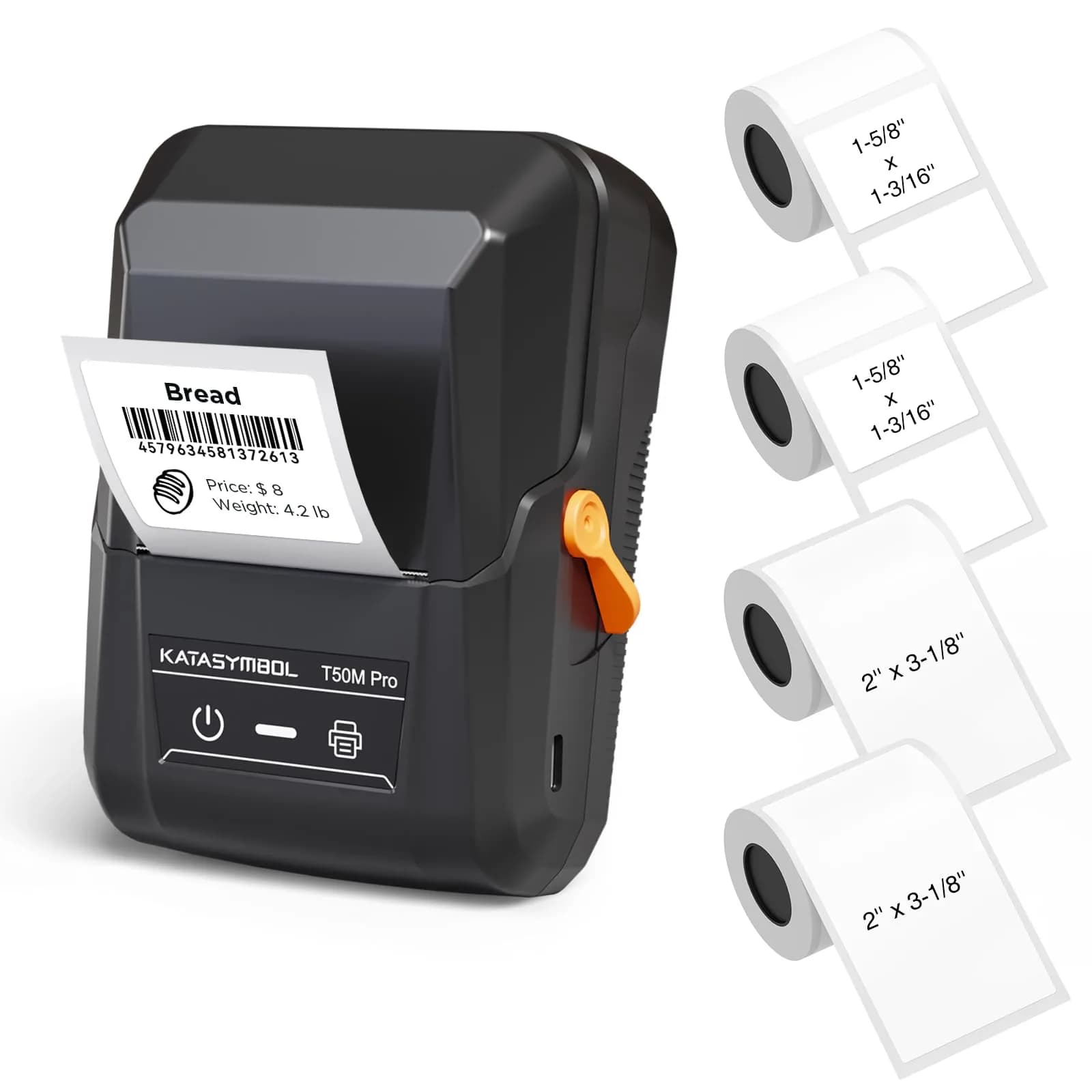 SUPVAN T50M Pro Bluetooth Label Maker with 4 Tapes | High Resolution Printer - main product image