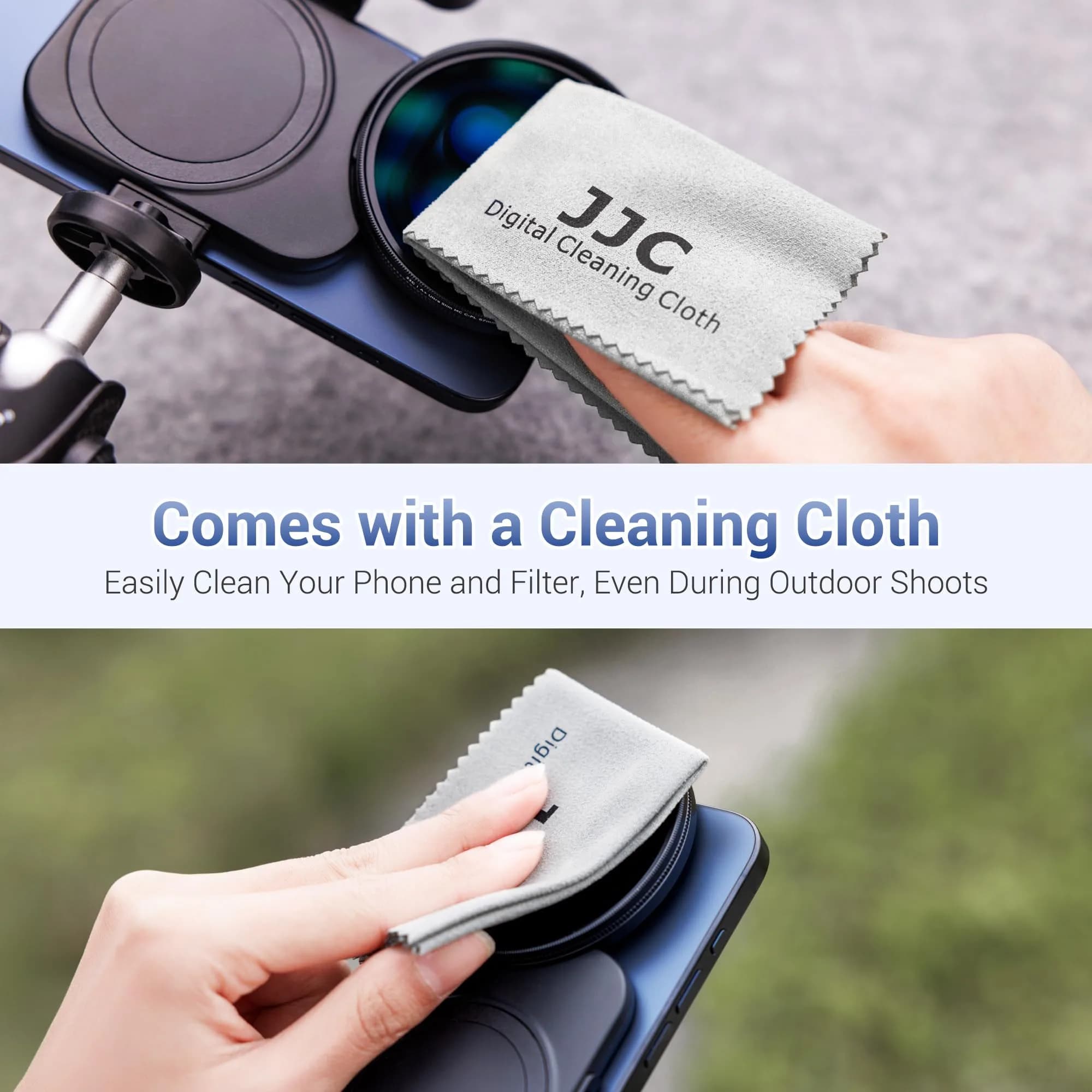 JJC 67mm CPL Filter & Magnetic Adapter Kit for iPhone 16/15/14 Pro Max | Polarizer for Enhanced Clarity - view 9