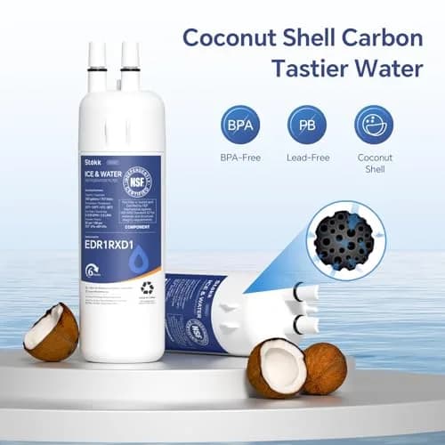 Stokk Potable Water Filter 6 Pack | NSF Certified Coconut Shell Carbon Filter for Refrigerator thumbnail 4