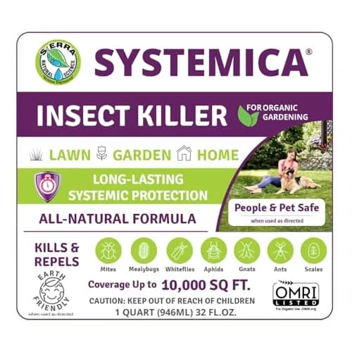 Sierra Natural Science Systemica RTU 32oz | Organic Insect Repellent Ready-to-Use thumbnail 5