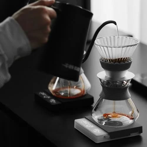 MHW-3BOMBER Upgrade 3.0 Pro Coffee Scale with Auto Timer & Real-Time Flow Rate 2000g (70.5 oz) thumbnail 2