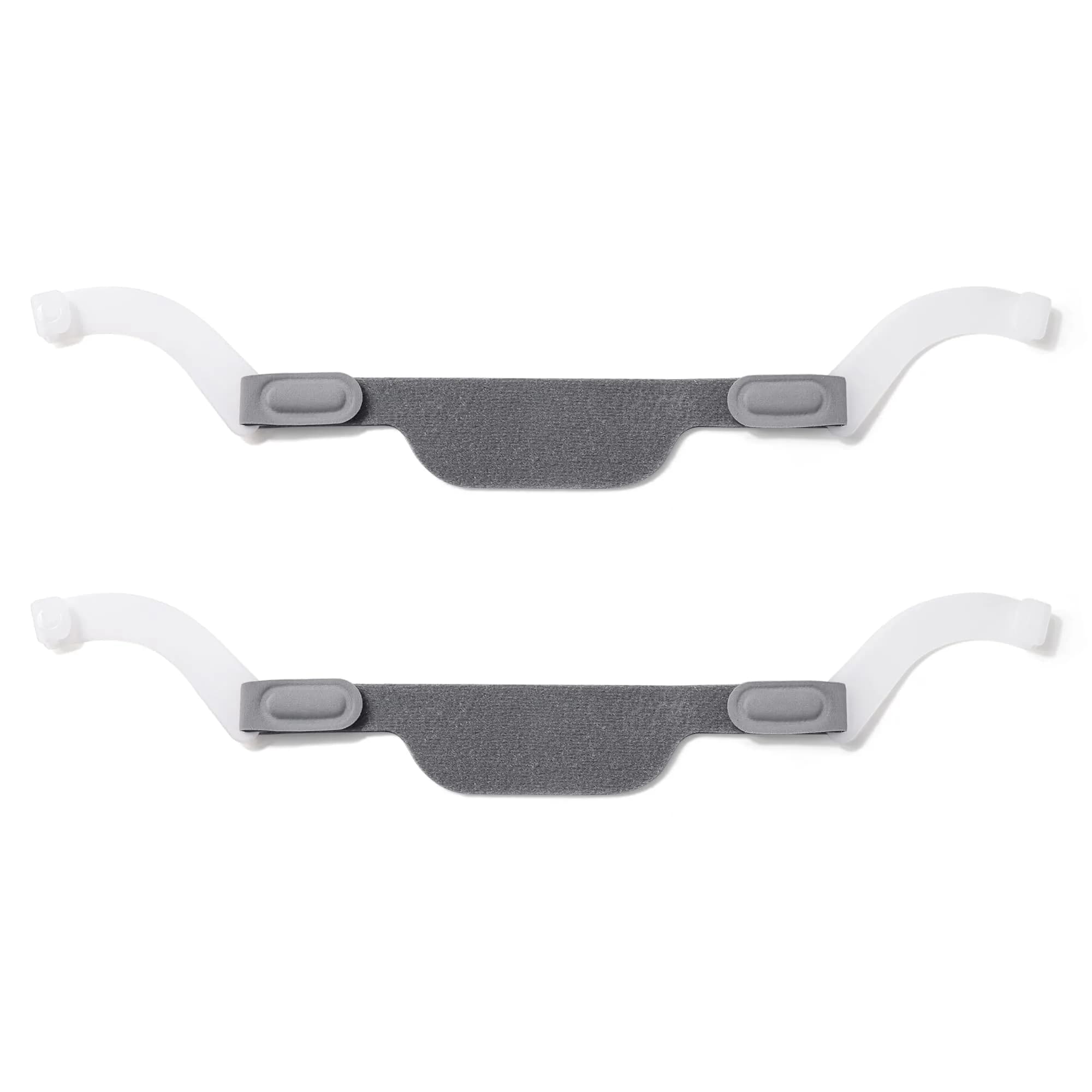 Hecatelly Replacement Headgear Strap for DreamWear Nasal Pillow Mask 2 Pack | Breathable and Adjustable Headband — Grey