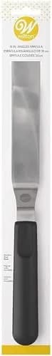 Wilton Food Spatula 9 inch | Angled Cake Decorating Tool for Baking & Icing thumbnail 4