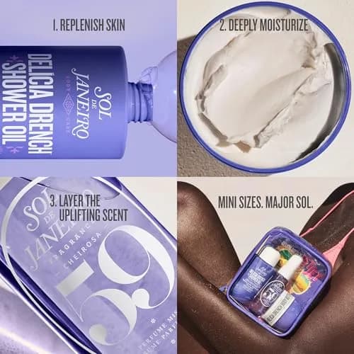 Sol de Janeiro Delicia Drench Jet Set | 30ml (1 Fl Oz) | Hydrating Skin Care Routine thumbnail 3