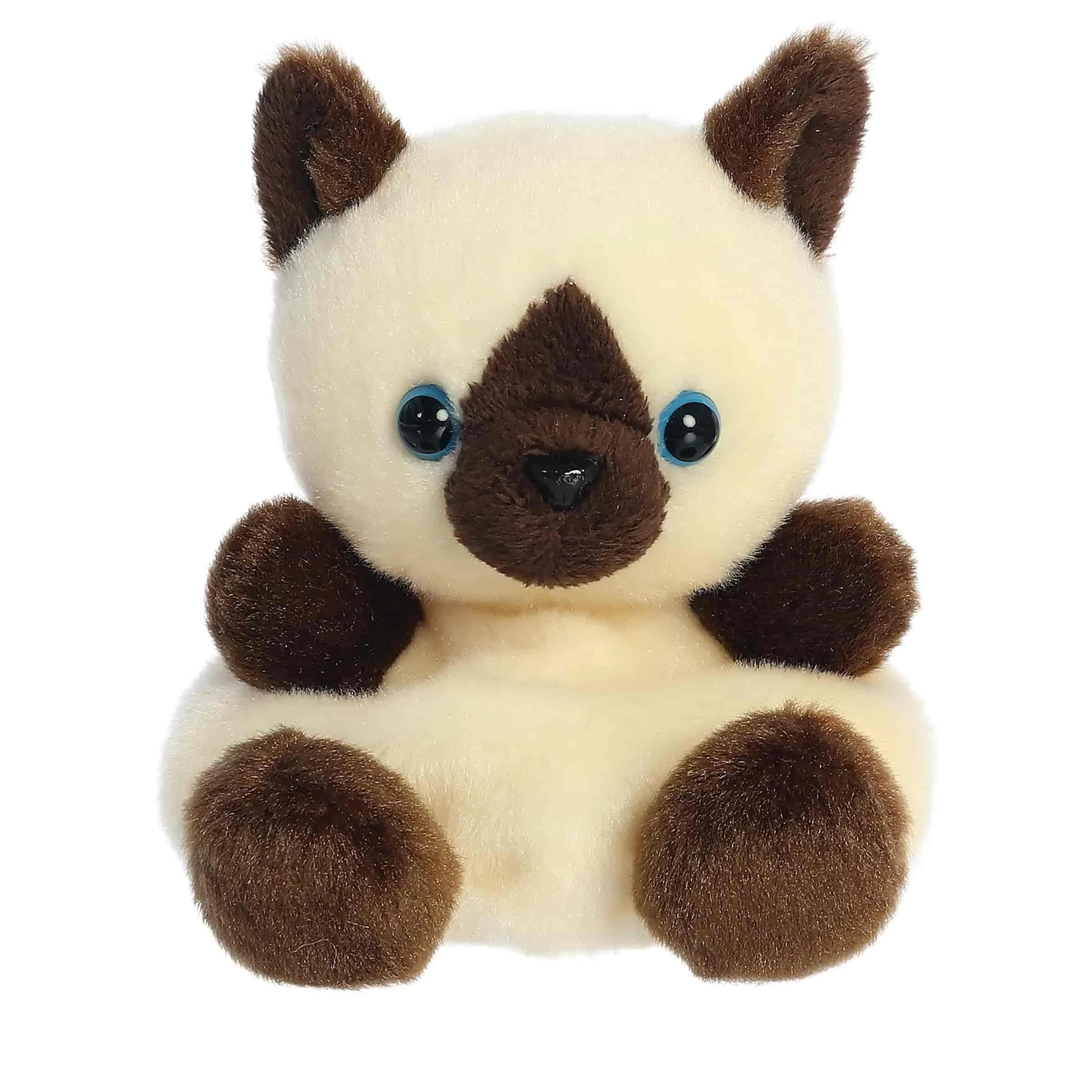 Aurora Palm Pals 5" Dusty Siamese Kitty Plush | Adorable Collectible Toy for Kids & Adults