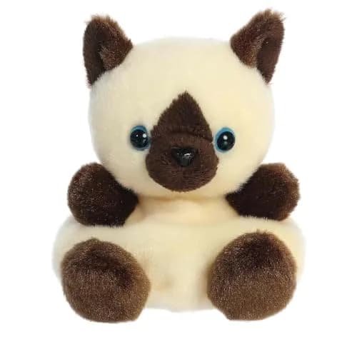Aurora Palm Pals 5" Dusty Siamese Kitty Plush | Adorable Collectible Toy for Kids & Adults thumbnail 1