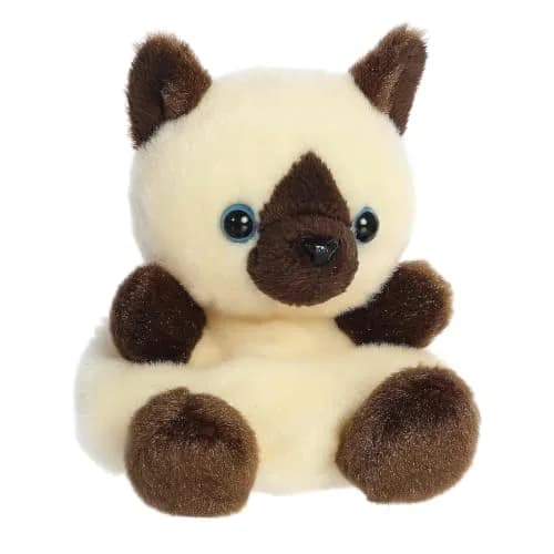 Aurora Palm Pals 5" Dusty Siamese Kitty Plush | Adorable Collectible Toy for Kids & Adults thumbnail 2