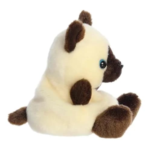 Aurora Palm Pals 5" Dusty Siamese Kitty Plush | Adorable Collectible Toy for Kids & Adults thumbnail 3