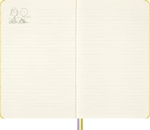 Moleskine Peanuts Patty Notebook Large 5" x 8.25" | Classic Ruled, Yellow, 176 Pages thumbnail 5