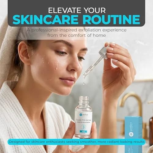 Perfect Image Glycolic Gel Peel 70% Strength for Experienced Users, 1 Fl Oz | High-Concentration Face Exfoliant thumbnail 2