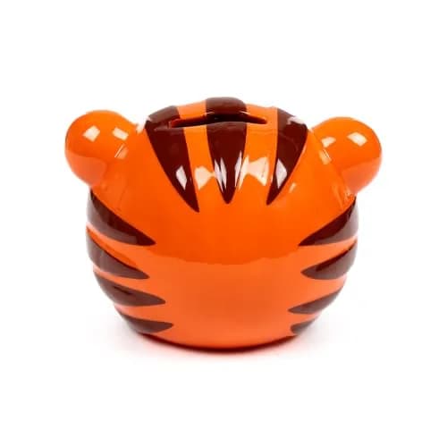 Puckator Kids Ceramic Money Box - Alfie The Tiger Cute Animals Hinged Money Box | Eye-Catching Animal Design for Kids thumbnail 8